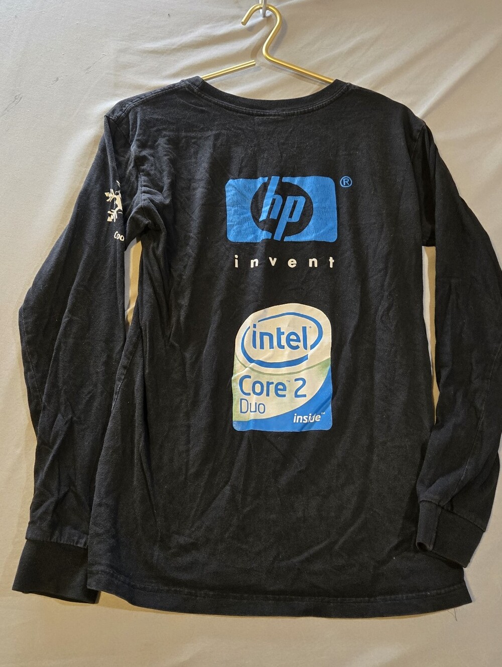 VTG Future Shop Ask An Expert Employee Long Sleeve Shirt Intel Core Graphics